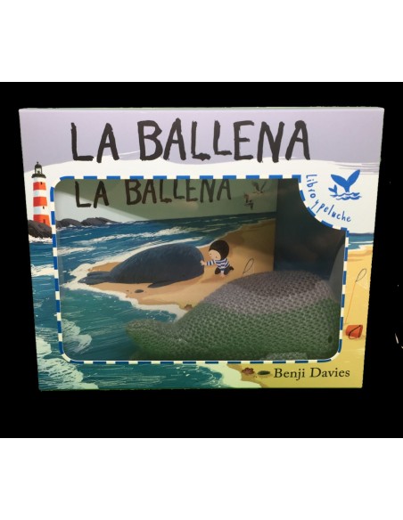 La ballena Libro y Peluche