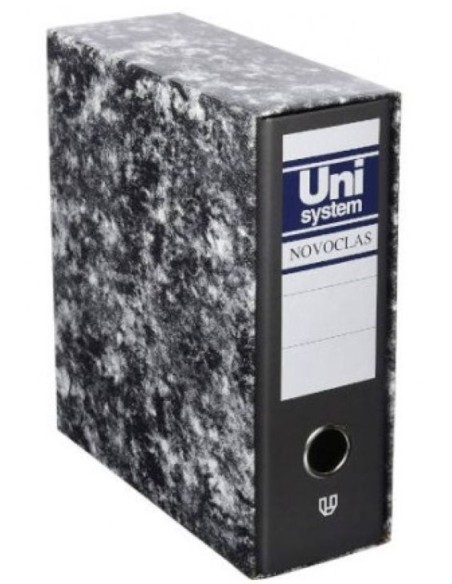 C 12 caja archivador de palanca a4 novoclas color negro