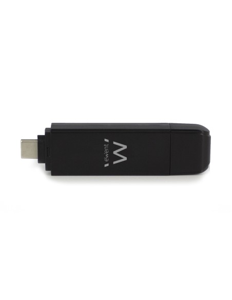 EW1075 lector de tarjeta USB 3.2 Gen 1 (3.1 Gen 1) Type-A/Type-C Negro
