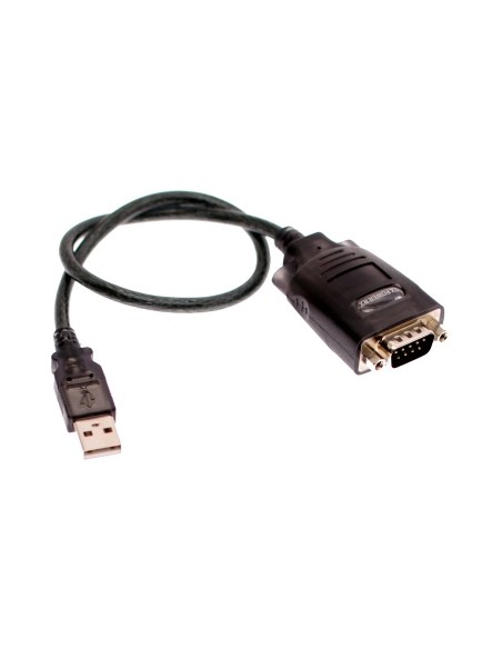 EW1116 cable de serie Negro 1,5 m USB 9 Sub-D
