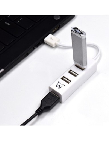 EW1122 hub de interfaz USB 2.0 Blanco