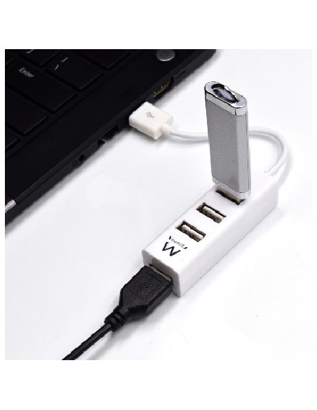 EW1122 hub de interfaz USB 2.0 Blanco