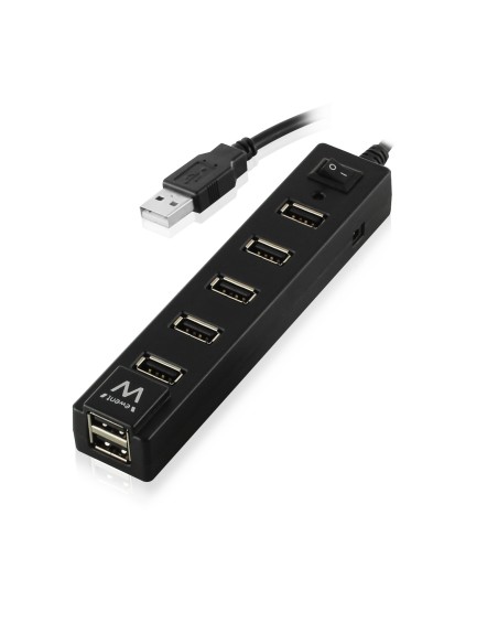 EW1130 hub de interfaz 480 Mbit/s Negro