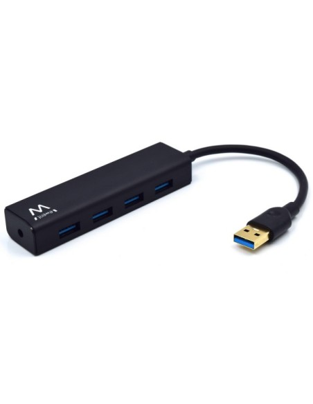 EW1136 hub de interfaz USB 3.2 Gen 1 (3.1 Gen 1) Type-A 480 Mbit/s Negro