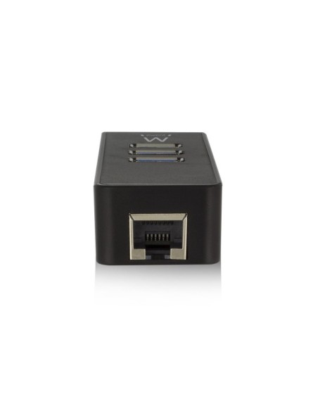 EW1140 base para portátil y replicador de puertos USB 3.2 Gen 1 (3.1 Gen 1) Type-A Negro