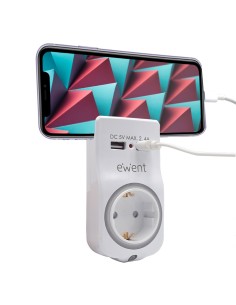 EW1225 cargador de dispositivo móvil Blanco Interior