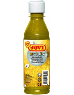 Bote tempera liquida jovi 250ml metalic oro