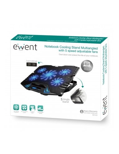 EW1259 almohadilla fría 43,2 cm (17") 2500 RPM Negro