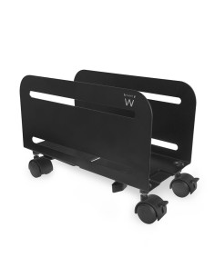 EW1291 soporte de CPU Carro para equipo informático Negro