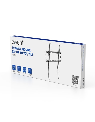EW1507 soporte para TV 177,8 cm (70") Negro