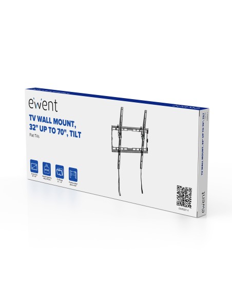 EW1507 soporte para TV 177,8 cm (70") Negro