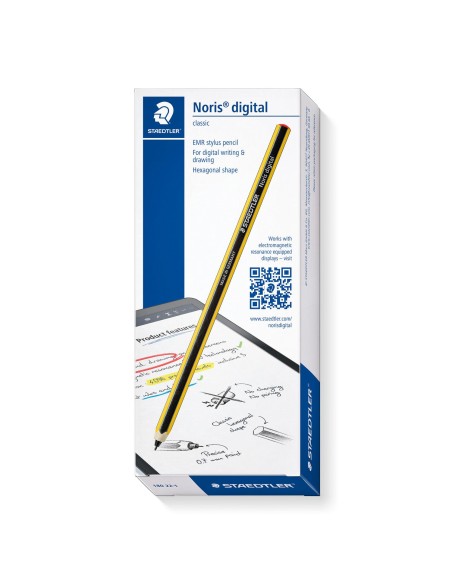 Noris digital classic 180 22 lápiz digital Negro, Amarillo