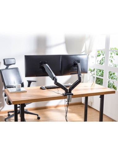 EW1516 soporte para monitor 81,3 cm (32") Negro Escritorio