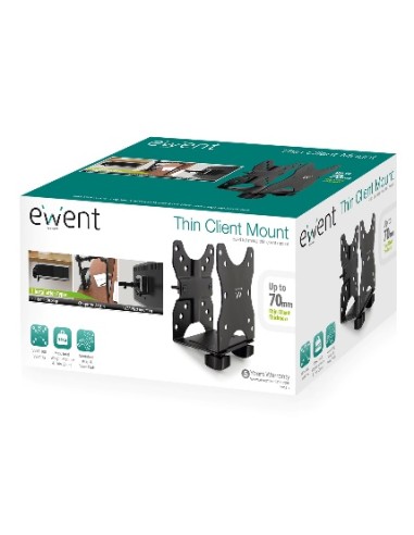 EW1517 soporte y montura para estación de trabajo/PC todo en uno 5 kg Negro