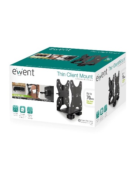 EW1517 soporte y montura para estación de trabajo/PC todo en uno 5 kg Negro