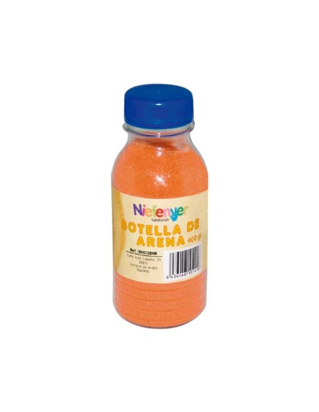 BOTELLA 400GR ARENA NAT. FINA NIEFENVER NARANJA