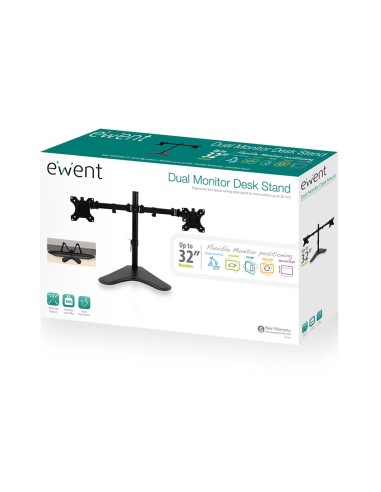 EW1536 soporte para monitor 81,3 cm (32") Independiente Negro