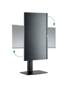 EW1537 soporte para monitor 81,3 cm (32") Independiente Negro 2