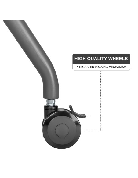EW1542 soporte para TV 2,18 m (86") Negro