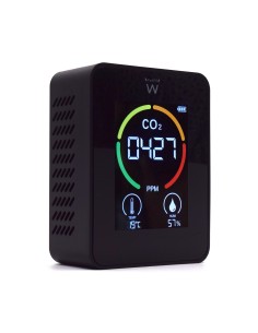 EW2420 medidor de calidad del aire Negro