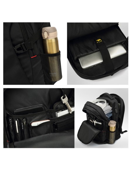 EW2526 maletines para portátil 39,6 cm (15.6") Mochila Negro