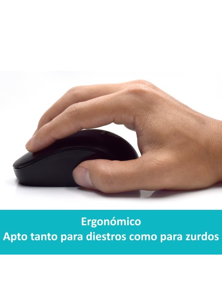 EW3256 teclado RF inalámbrico QWERTY Español Negro EW3256 teclado RF inalámbrico QWERTY Español Negro