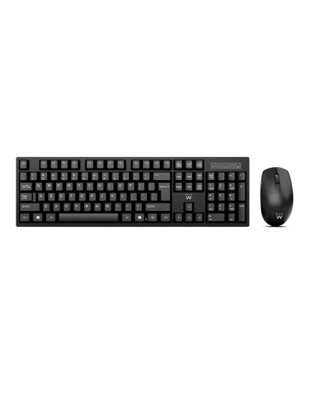 EW3281 teclado Ratón incluido RF inalámbrico QWERTY Español Negro EW3281 teclado Ratón incluido RF inalámbrico QWERTY Español Negro