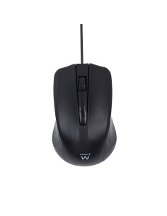 EW3300 ratón Ambidextro USB tipo A Óptico 1000 DPI