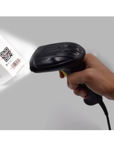 EW3410 lector de código de barras Lector de códigos de barras portátil 1D/2D LED Negro 2