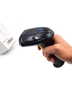 EW3430 lector de código de barras Lector de códigos de barras portátil 1D LED Negro 2