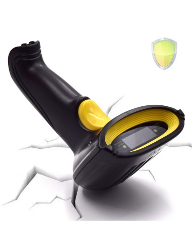 EW3430 lector de código de barras Lector de códigos de barras portátil 1D LED Negro