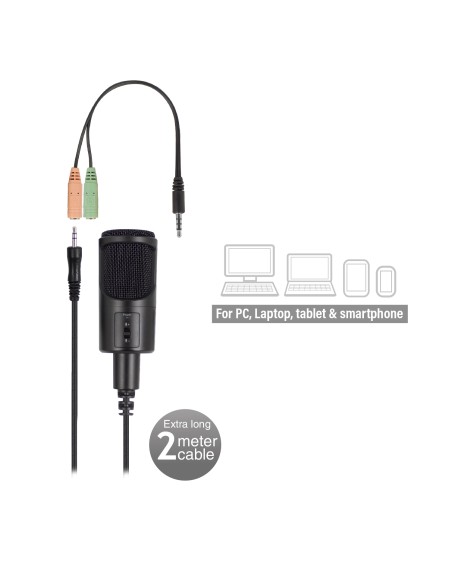 EW3552 micrófono Negro Micrófono para PC