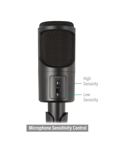 EW3552 micrófono Negro Micrófono para PC