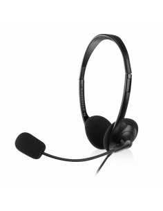EW3563 auricular y casco Auriculares Alámbrico Diadema Llamadas/Música Negro