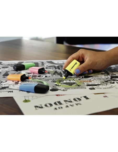 BOSS MINI marcador 1 pieza(s) Punta de cincel Verde