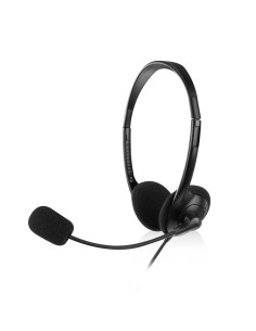 EW3567 auricular y casco Auriculares Alámbrico Diadema Llamadas/Música Negro
