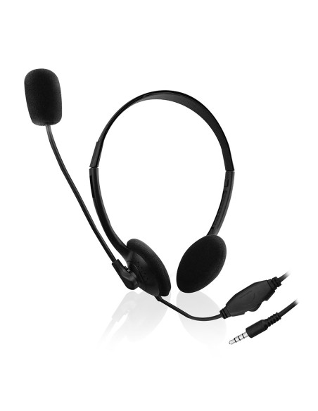EW3567 auricular y casco Auriculares Alámbrico Diadema Llamadas/Música Negro