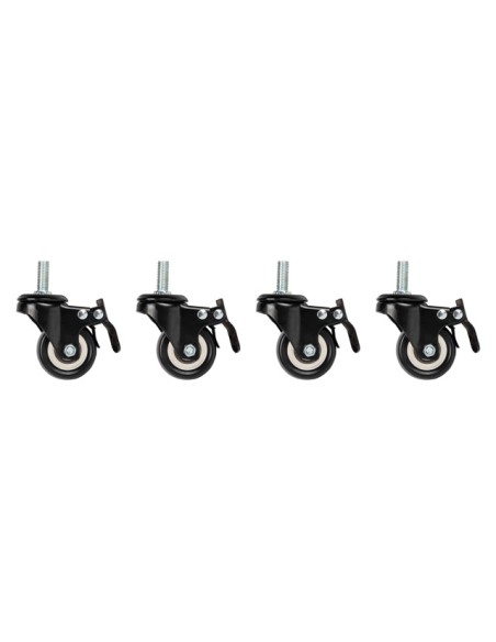 AK-1601-B accesorio de bastidor Ruedas giratorias