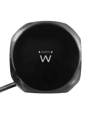 EW3938 adaptador e inversor de corriente Interior Negro