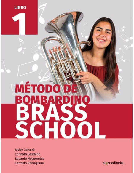 Metodo de bombardino Brass School Libro 1