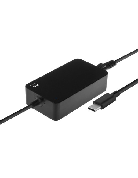 EW3981 adaptador e inversor de corriente Interior 45 W Negro
