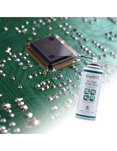 EW5614 kit de limpieza para computadora Pantallas / Plásticos, Universal Espray para limpieza de equipos 200 ml