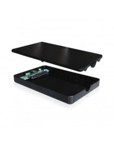 EW7030 caja para disco duro externo Caja de disco duro (HDD) Negro 2.5" 2