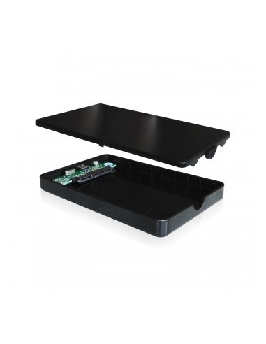 EW7030 caja para disco duro externo Caja de disco duro (HDD) Negro 2.5"