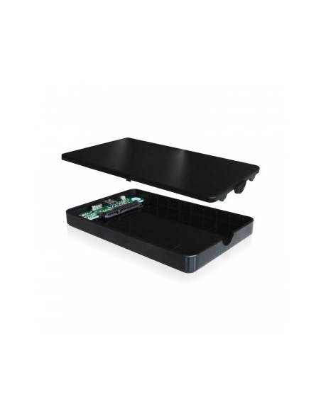 EW7030 caja para disco duro externo Caja de disco duro (HDD) Negro 2.5"