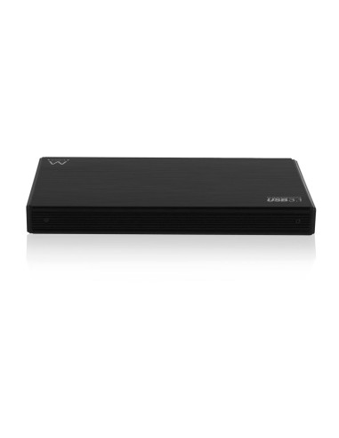 EW7032 caja para disco duro externo Carcasa de disco duro/SSD Negro 2.5"
