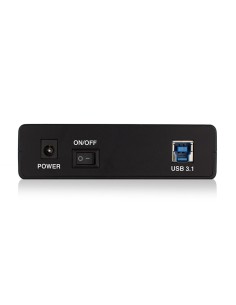 EW7056 caja para disco duro externo Caja de disco duro (HDD) Negro 3.5" 2