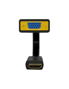 EW9869 adaptador de cable de vídeo 0,15 m HDMI tipo A (Estándar) VGA (D-Sub) Negro 2