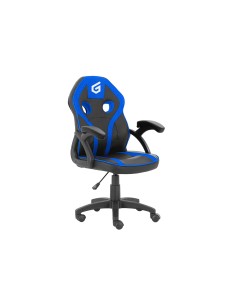 EYOTA06B silla para videojuegos Silla para videojuegos de PC Asiento acolchado Negro, Azul