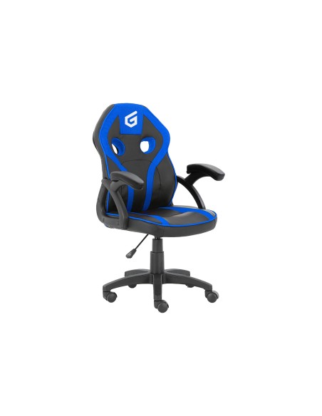 EYOTA06B silla para videojuegos Silla para videojuegos de PC Asiento acolchado Negro, Azul